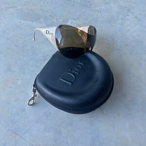 Vintage Dior Rasta shield sunglasses